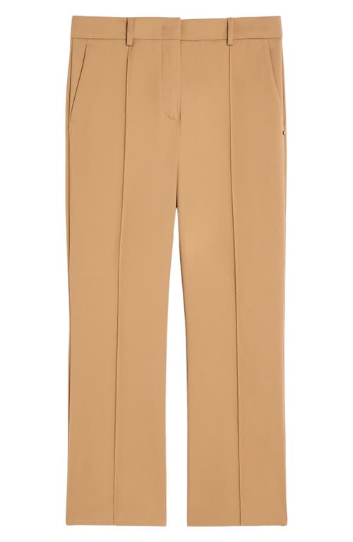 Shop Sportmax Antony Low Rise Ankle Trousers In Camel