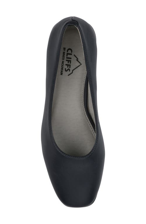 Cliffs By White Mountain Quintesa Pump In Navy Smooth
