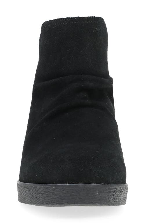 Shop Dansko Stephanie Wedge Bootie In Black