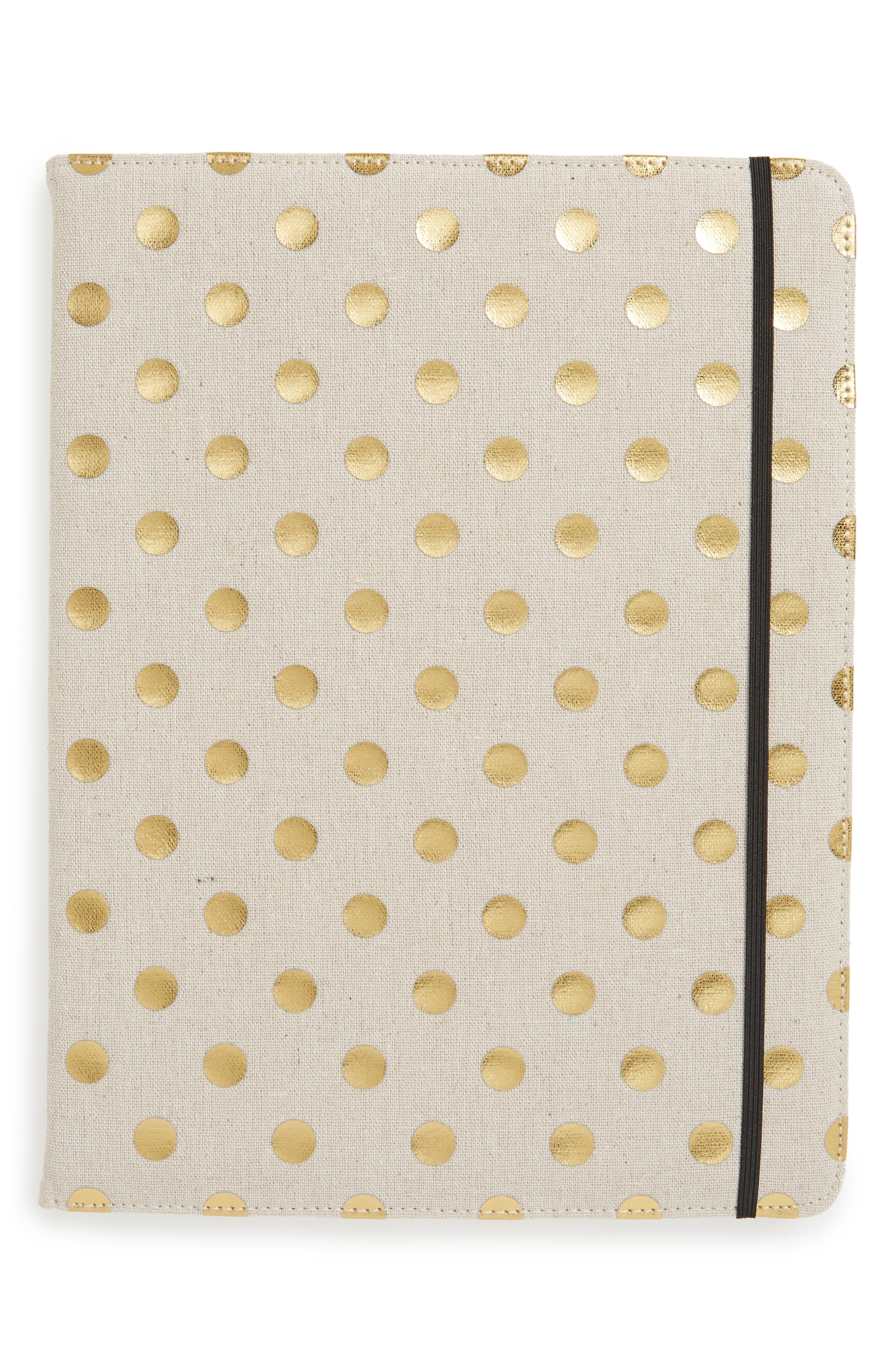kate spade new york polka dot notepad folio Nordstrom