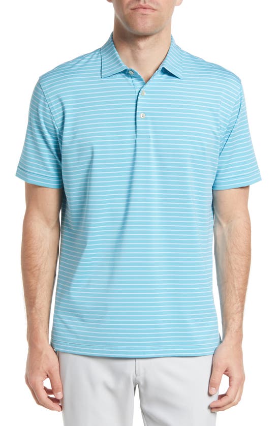 PETER MILLAR DRUM STRIPE PERFORMANCE POLO