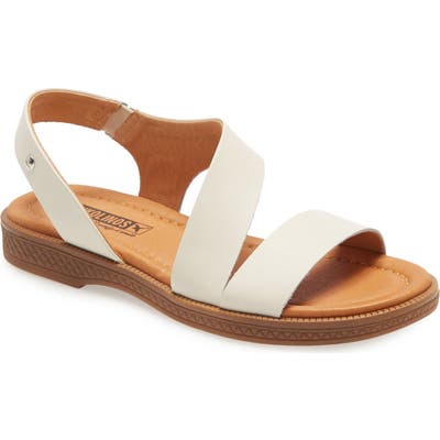 Pikolinos Moraira Sandal, White