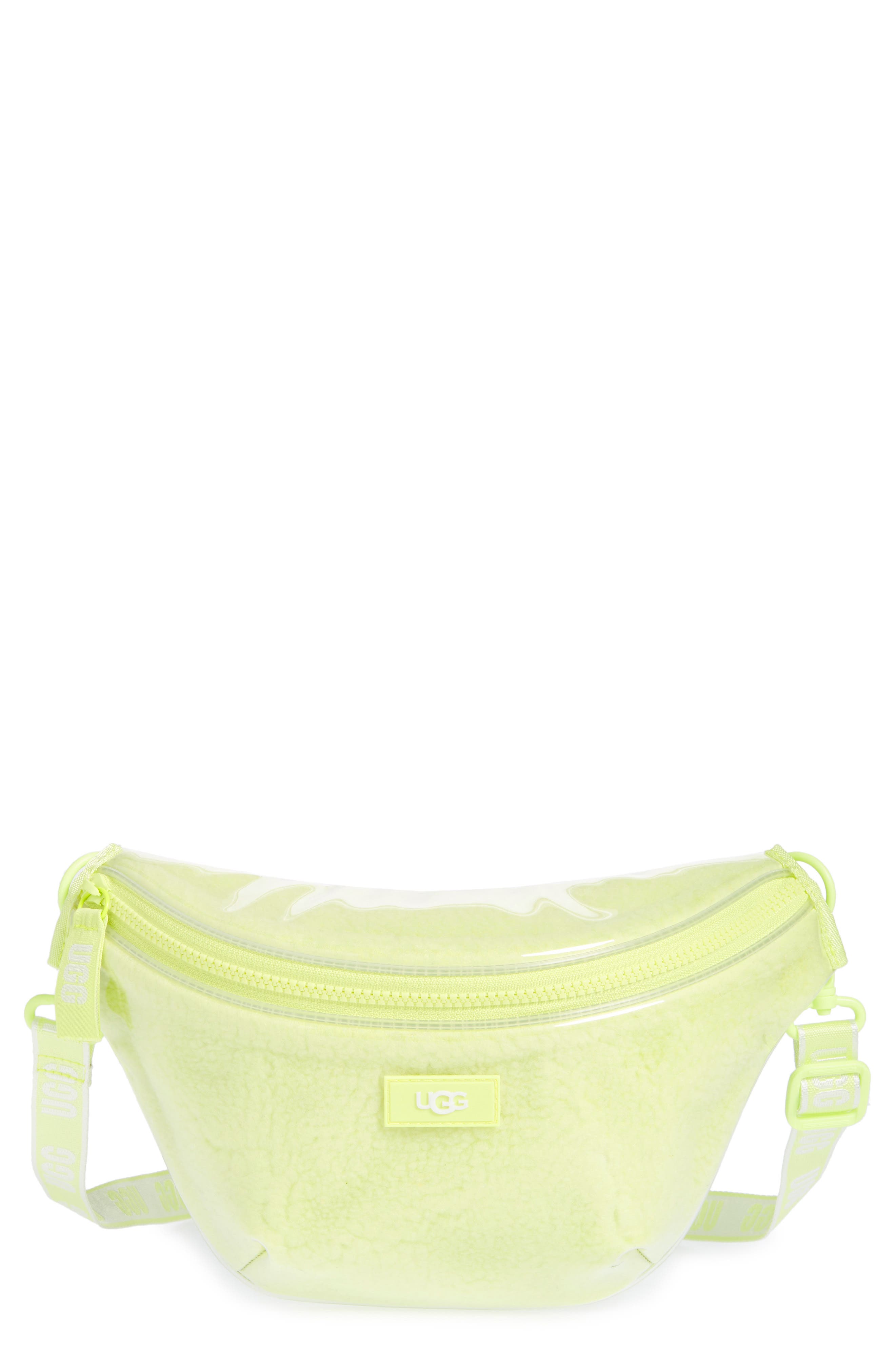 lime green ugg purse