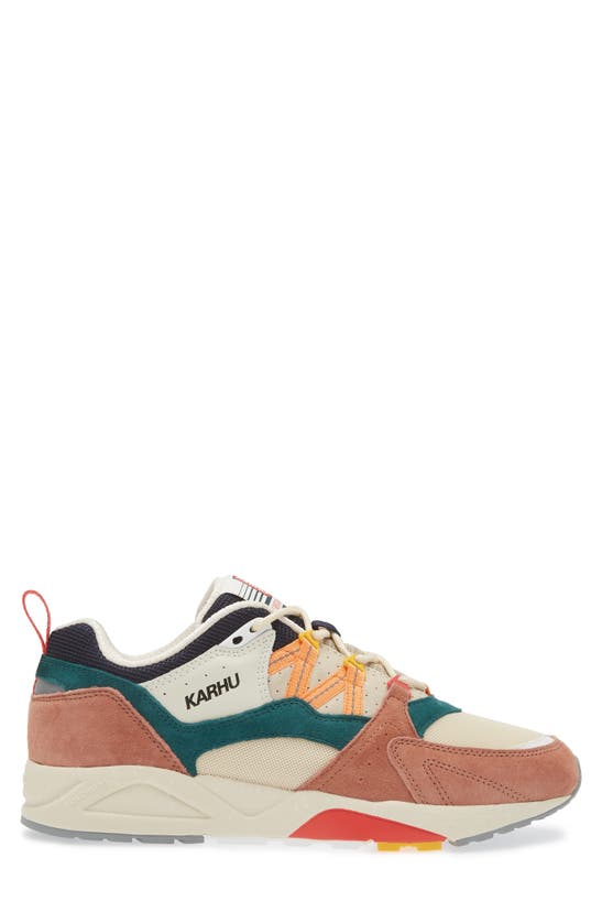 Shop Karhu Gender Inclusive Fusion 2.0 Sneaker In Cork/ Tangerine