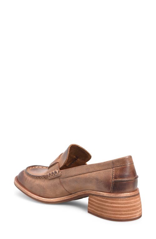 Shop Kork-ease ® Kya Loafer Pump In Brown Leather