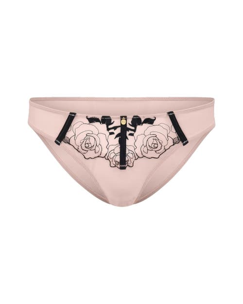 Shop Adore Me Rosita Brazilian Panties In Medium Beige