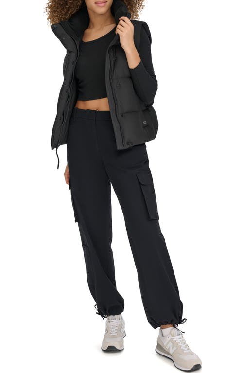 Levi's Women's Stand Collar Puffer Vest In Black