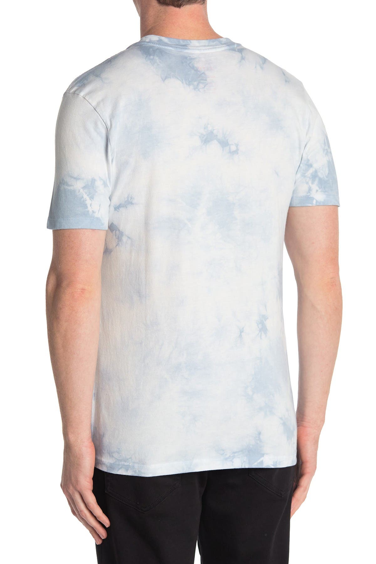 Altru Grow Tie-dye Print T-shirt In Pale Blue Tie Dye