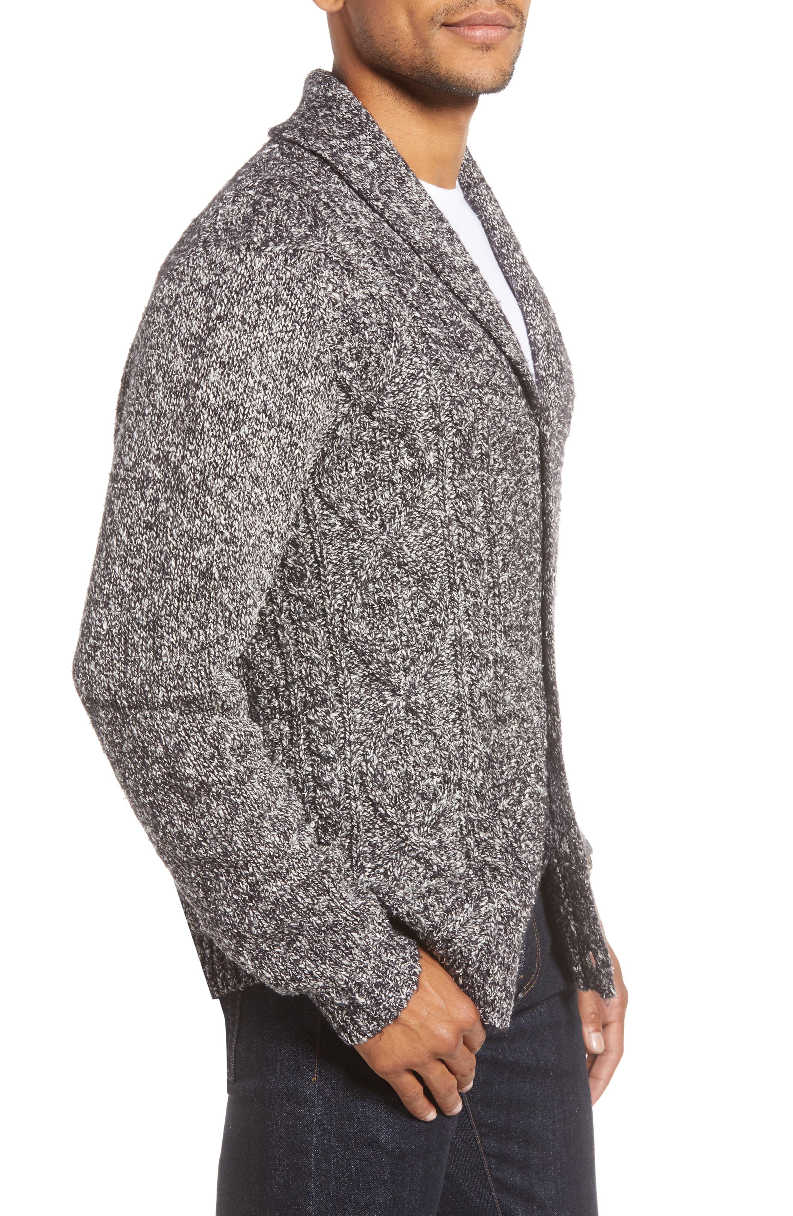 1901 shawl collar cardigan