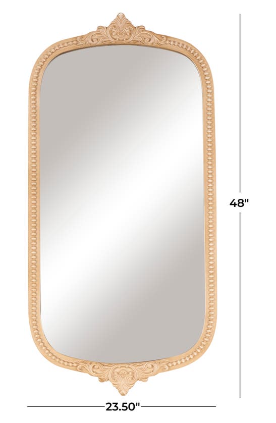 Vivian Lune Home Ornate Wall Mirror In Bronze
