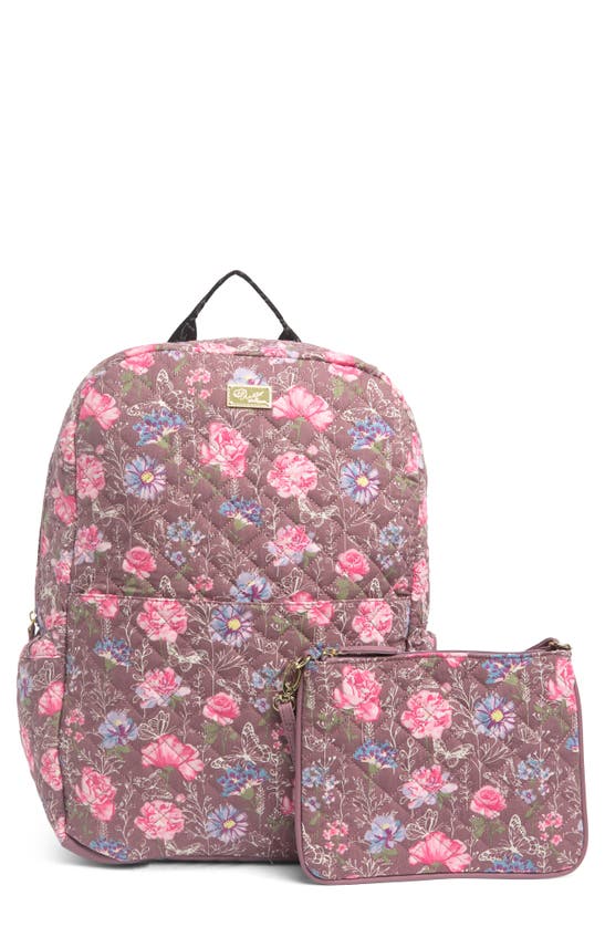 Luv Betsey By Betsey Johnson Cotton Quilted Backpack With 