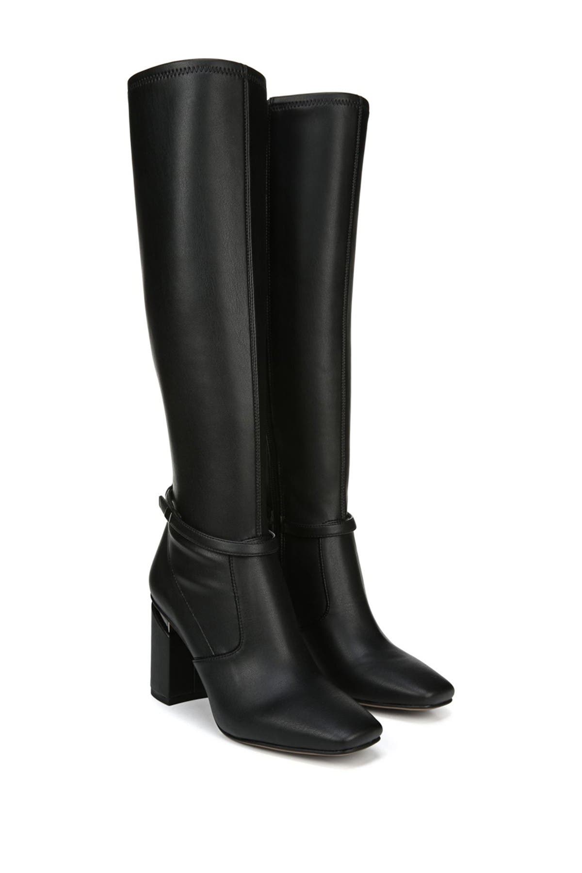 franco sarto knee high leather boots