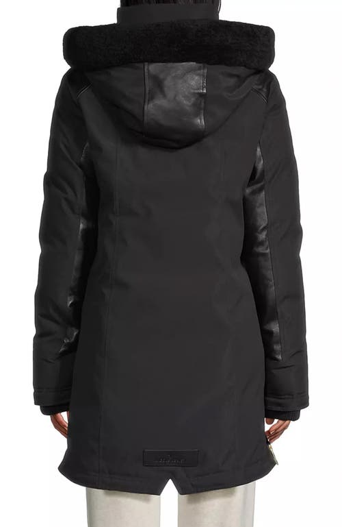 Shop Nicole Benisti Chelsea Parka Jacket In Black