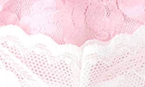Hanky Panky Assorted 2-pack I Do Signature Low Rise Thongs In Light Ivory/bliss
