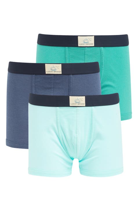 Lucky Brand Men's Active Underwear - Sport Soft Performance Boxer Briefs (4  Pack), Size Large, Print/Purple/Grey/Jet Black - Yahoo Shopping