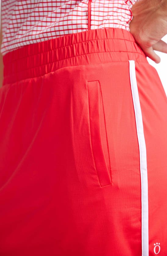 Shop Kinona Putt Pedal Paddle Skort In Tomato Red