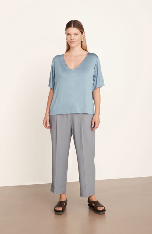 VINCE VINCE FLUTTER SLEEVE KNIT TOP