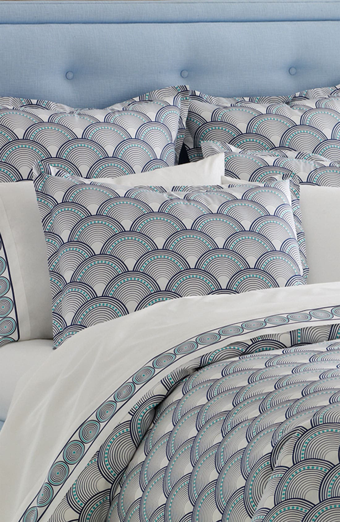 Jonathan Adler Fish Scales 400 Thread Count Duvet Cover Nordstrom