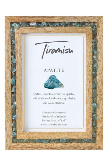 Tiramisu Gemstone Picture Frame In Blue