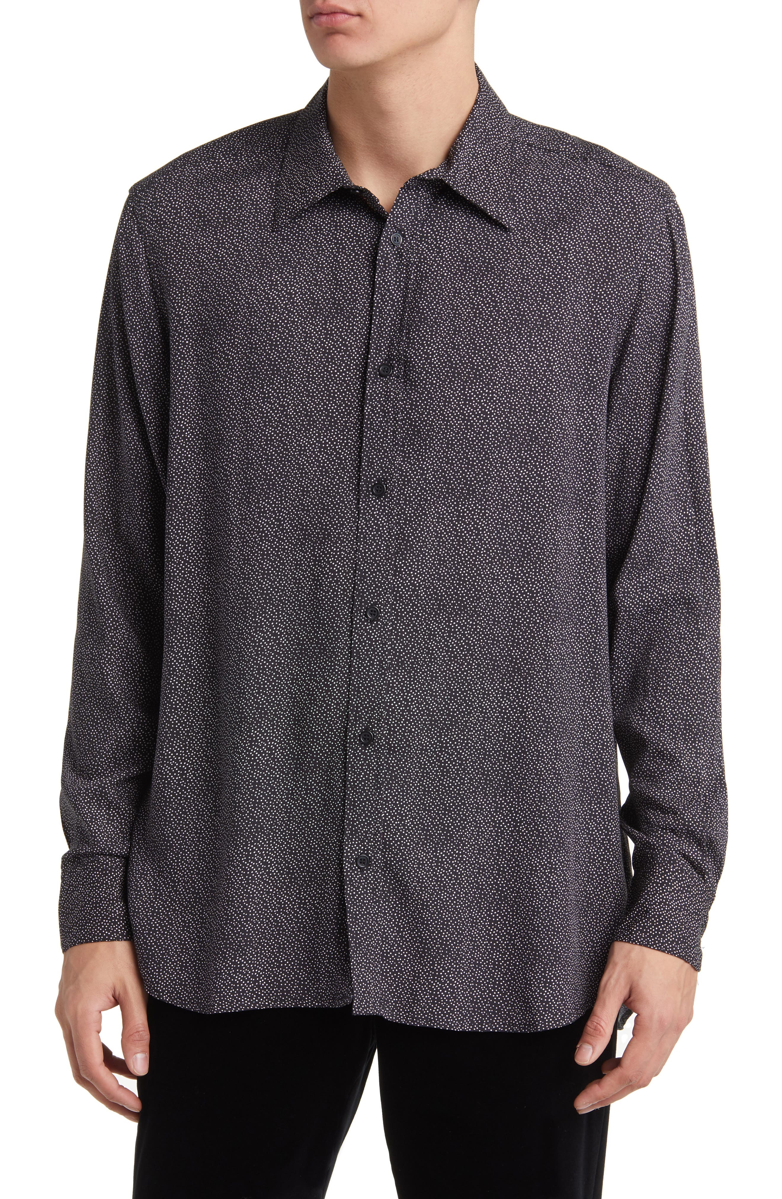 Men's Black Button Up Shirts | Nordstrom