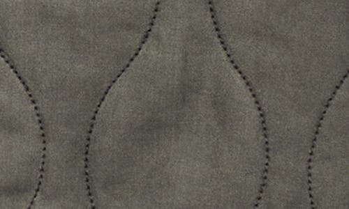 Mango Quilted Pucker Jacket Grey In Grey