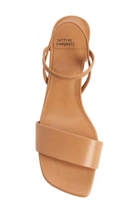 Shop Jeffrey Campbell Adapt Slingback Sandal In Natural