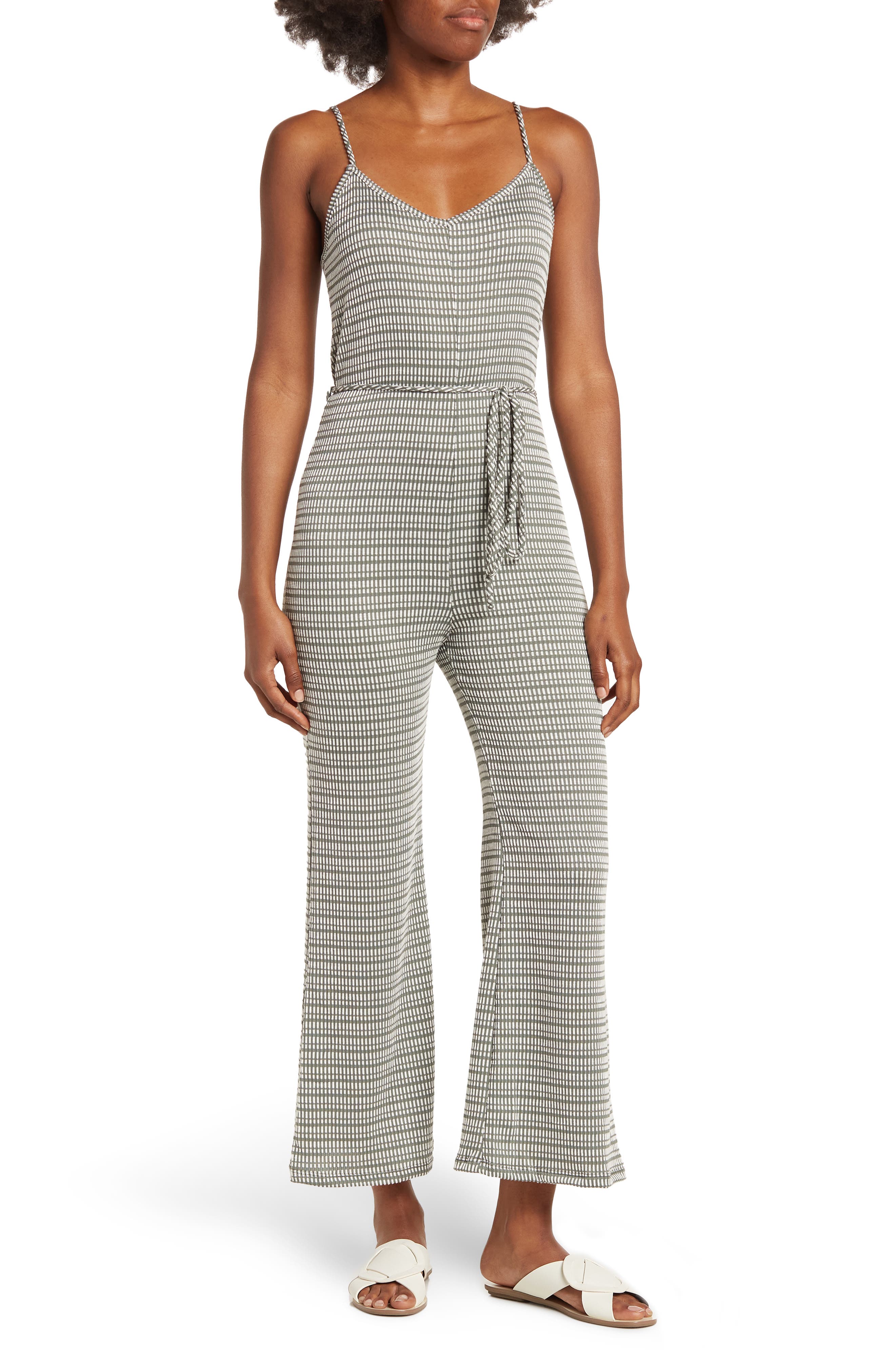 Good Luck Gem V-Neck Cami Jumpsuit 