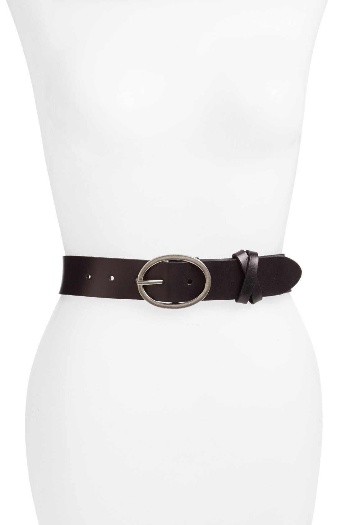 Lucky Brand 'The Field' Leather Belt Nordstrom
