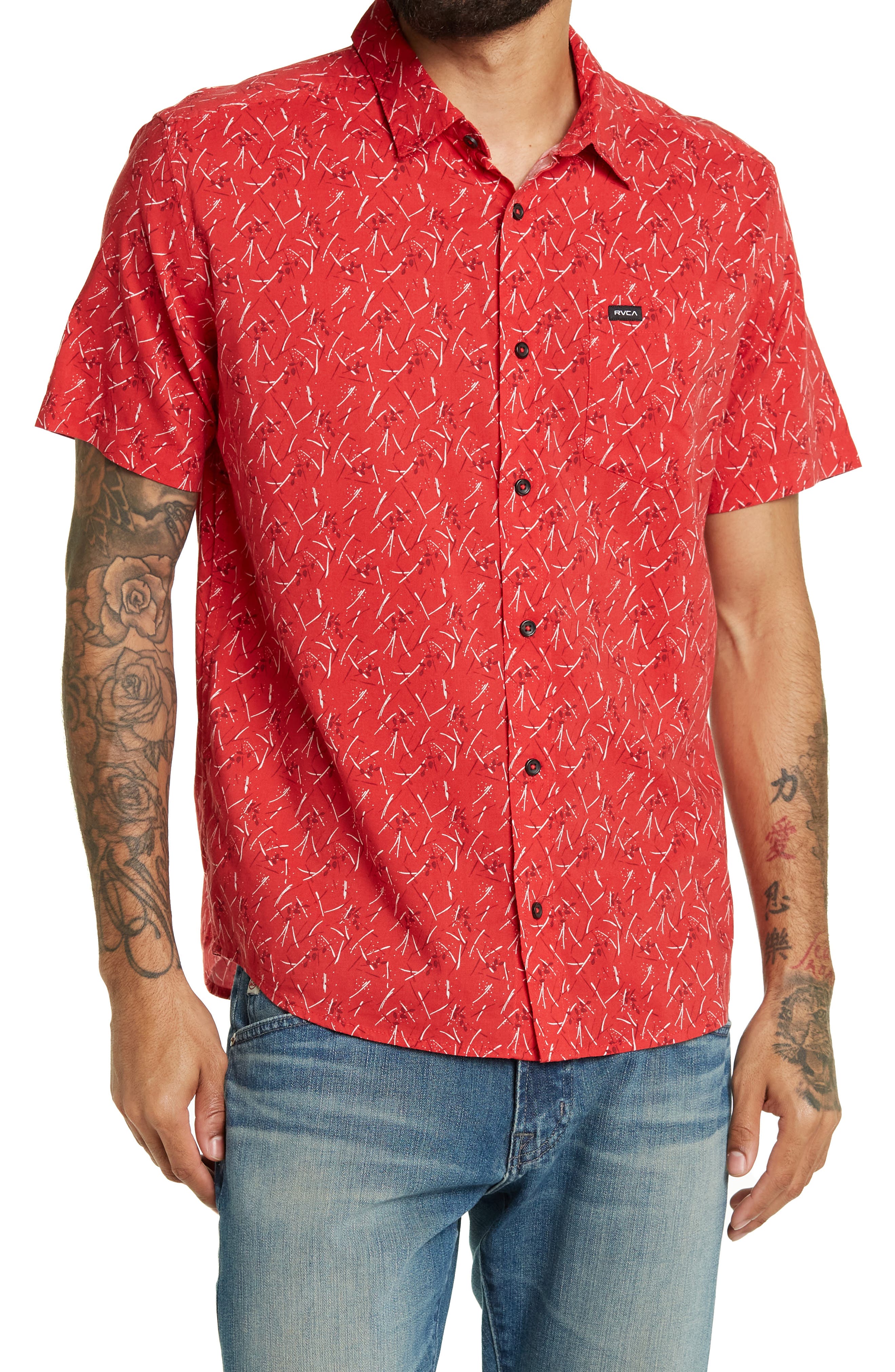 RVCA Dust Bowl Button-Up Shirt 