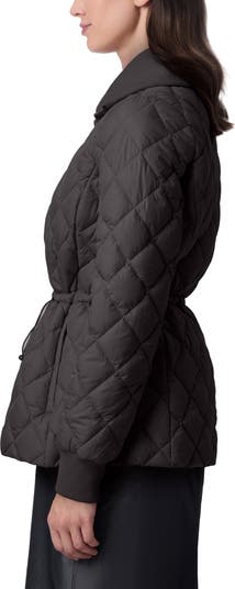 Bernardo Drawcord Waist Quilted Puffer Coat Nordstrom