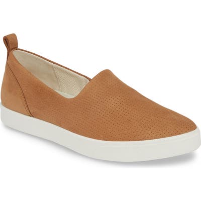 Ecco Gillian Slip-On Sneaker, Brown