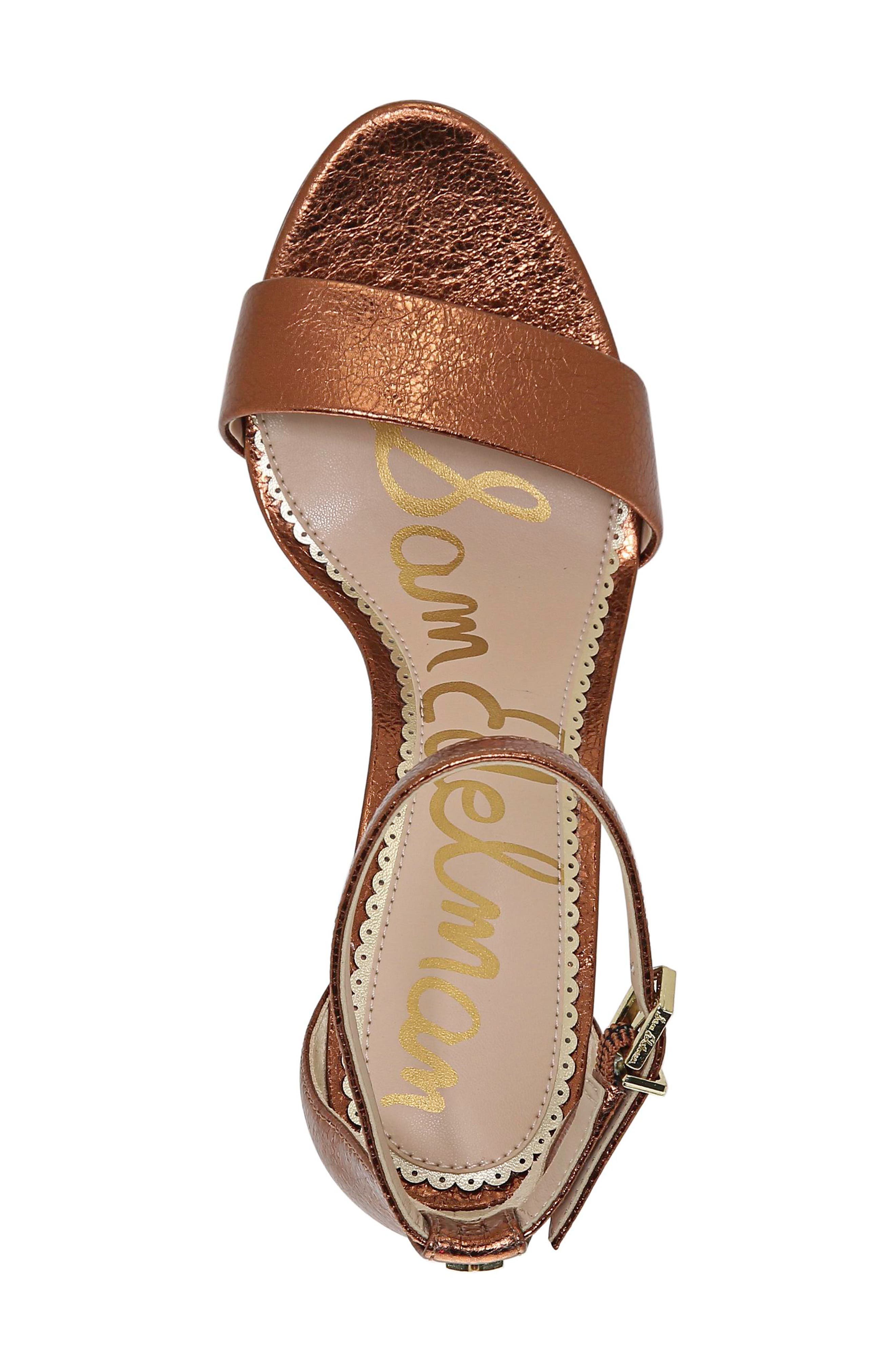 sam edelman yaro metallic