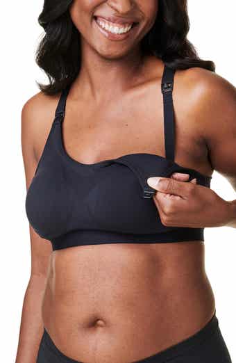 The Dairy Fairy - Handsfree Pumping and Nursing Bra, Everyday Bra, Sleep  Nursing Bra, Pumping and Nursing Bra in One, Hands Free Pumping Bra That  Fits All Breast Pumps Black at
