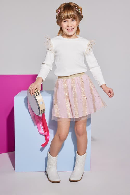 Bisby Kids' Sparkle Sadie Top In Sparkle Stars