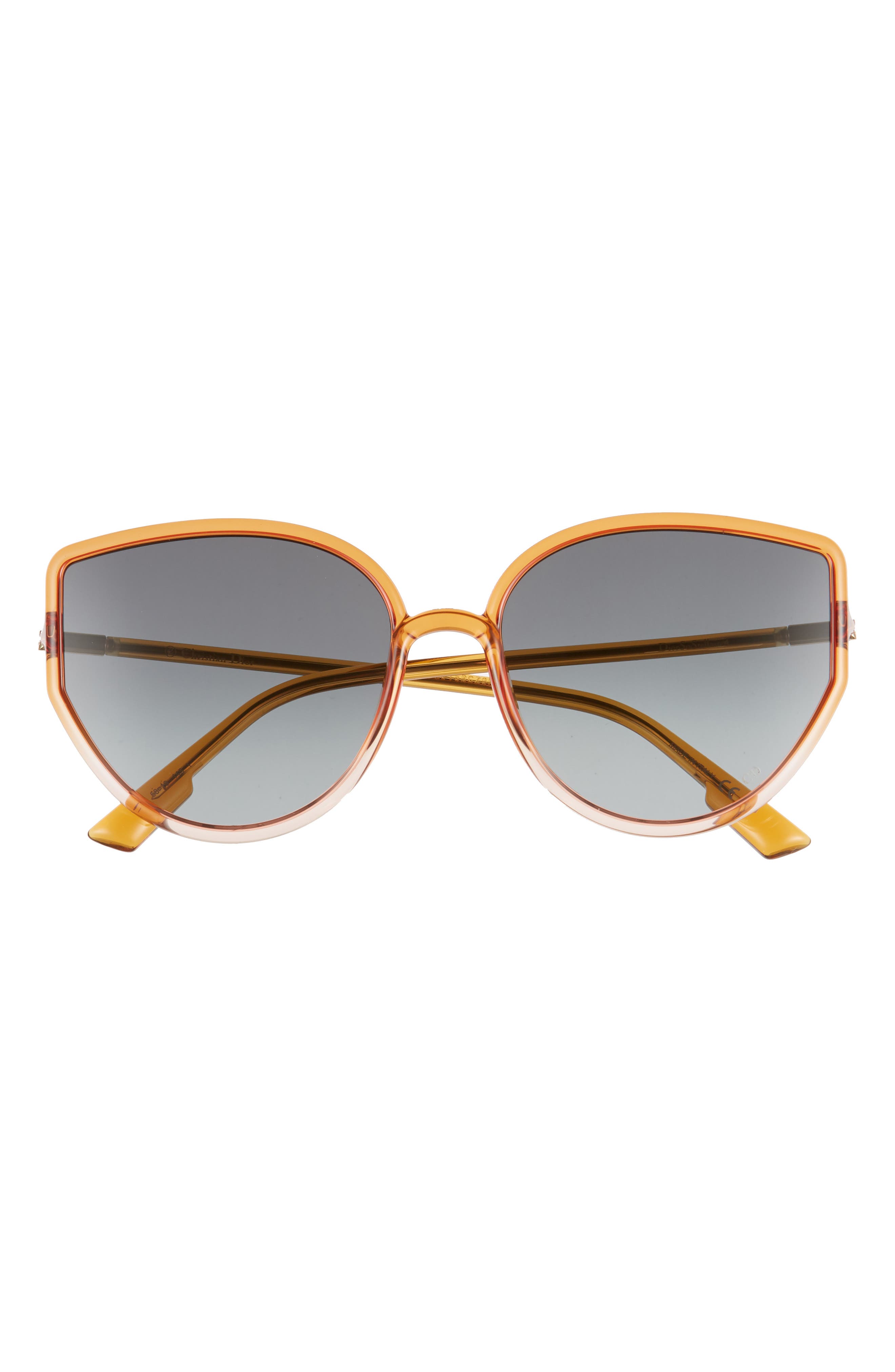 dior sostellaire 58mm cat eye sunglasses