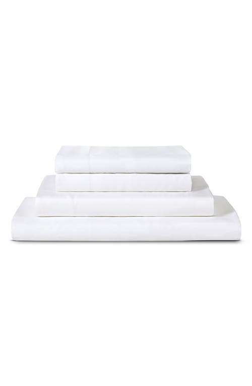 Sijo Eucalyptus Tencel Lyocell Sheet Set in Snow at Nordstrom