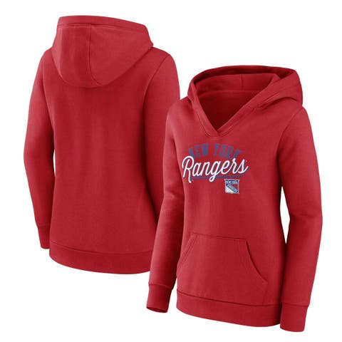 New York Giants Antigua Women's Wicket Pullover Hoodie - Royal