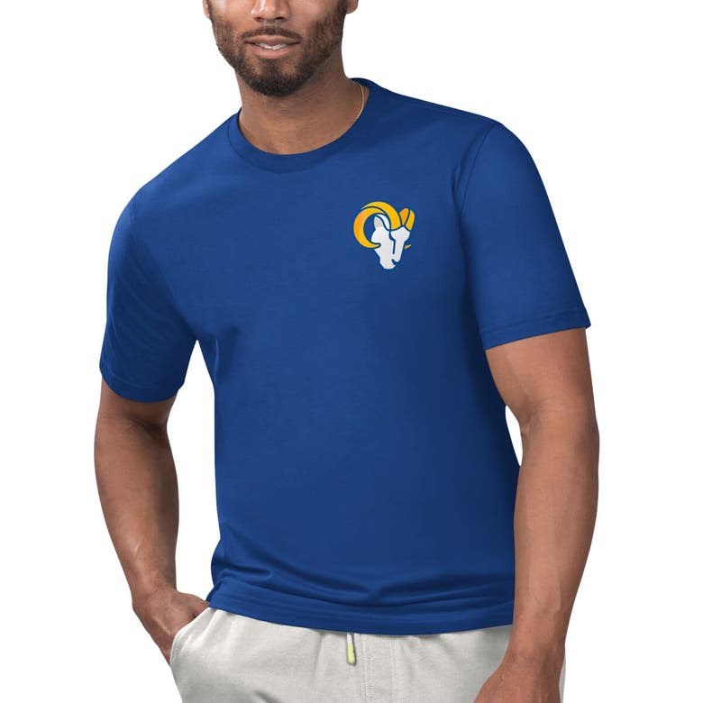 Shop Margaritaville Royal Los Angeles Rams Licensed To Chill T-shirt