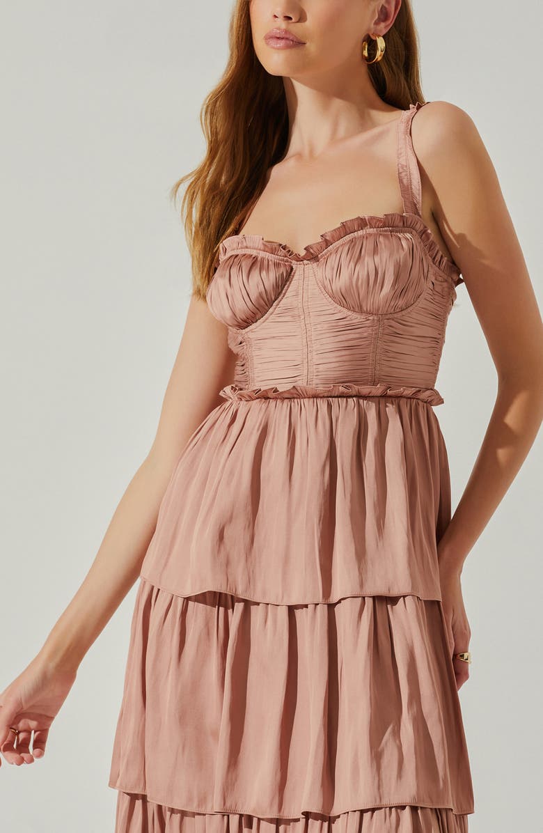 astr tiered dress