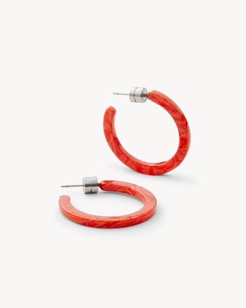 Machete Mini Hoops In Poppy