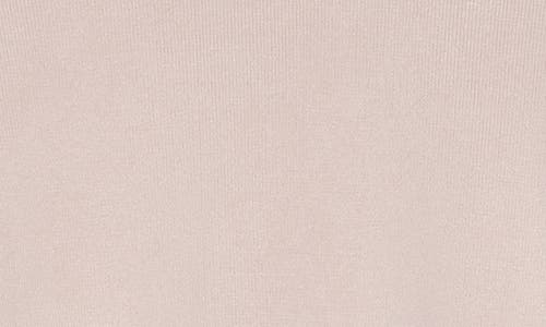 T Tahari Faux Fur Elbow Sleeve Top In Pale Platinum Grey