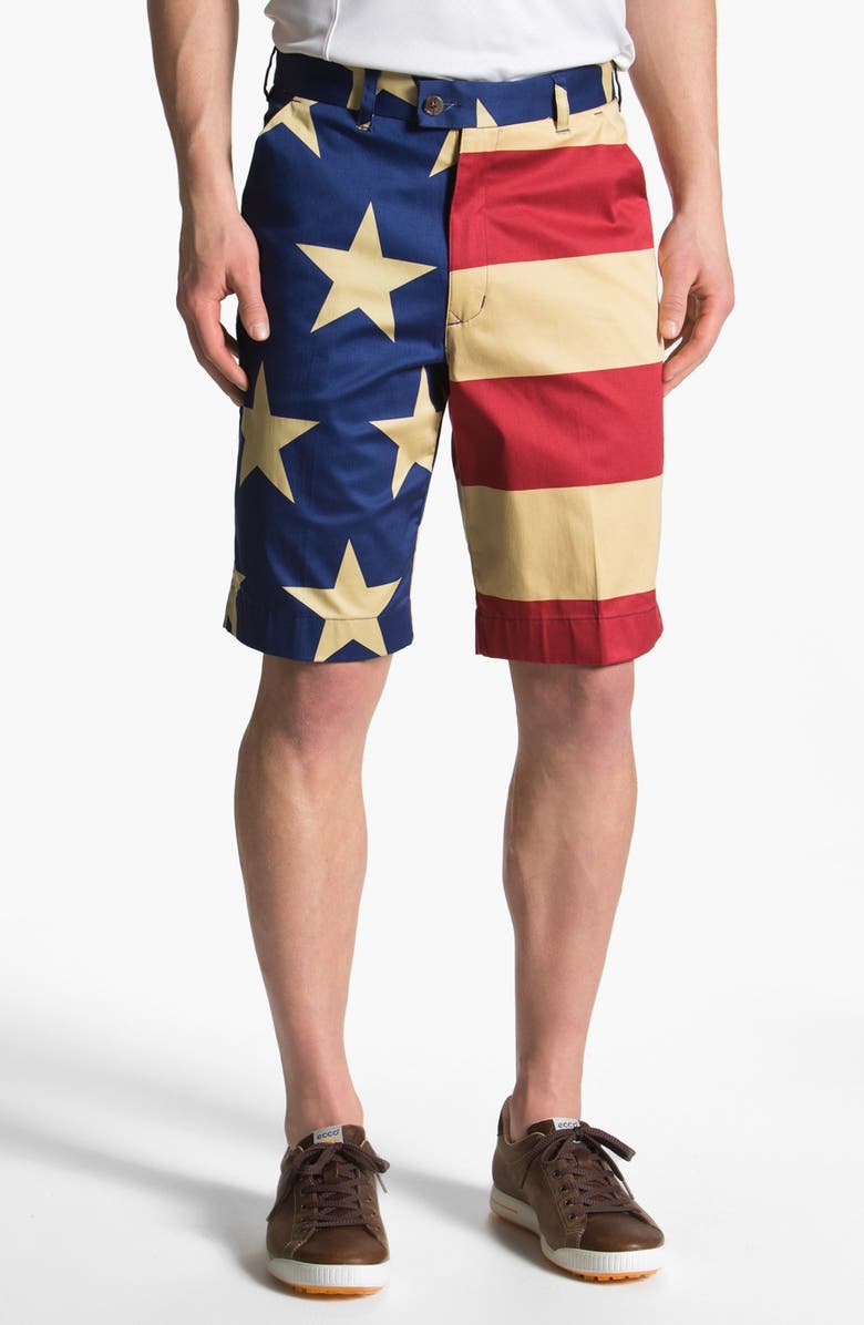 Loudmouth Golf 'Old Glory' Golf Shorts | Nordstrom