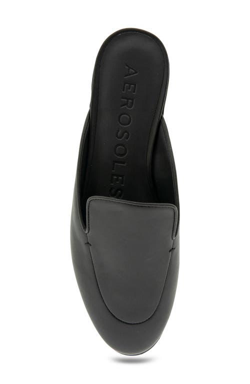 Shop Aerosoles Wilda Mule In Black Leather