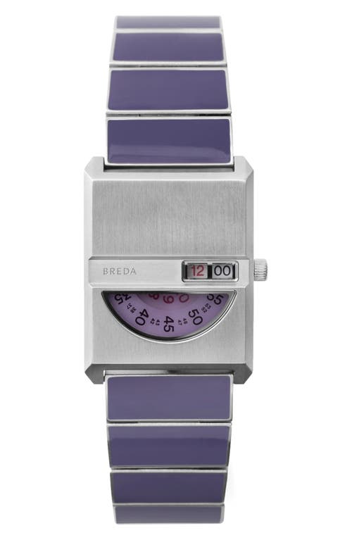 BREDA Pulse Tandem Stainless Steel Bracelet Watch