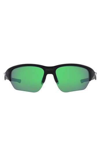 Oakley Flak Beta 64mm Oversize Rectangular Sunglasses In Green