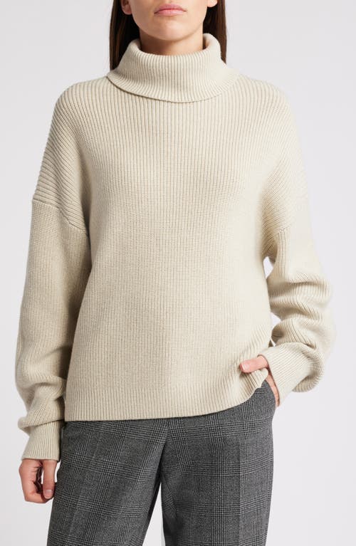 HUGO BOSS BOSS FERNADINA VIRGIN WOOL TURTLENECK SWEATER 