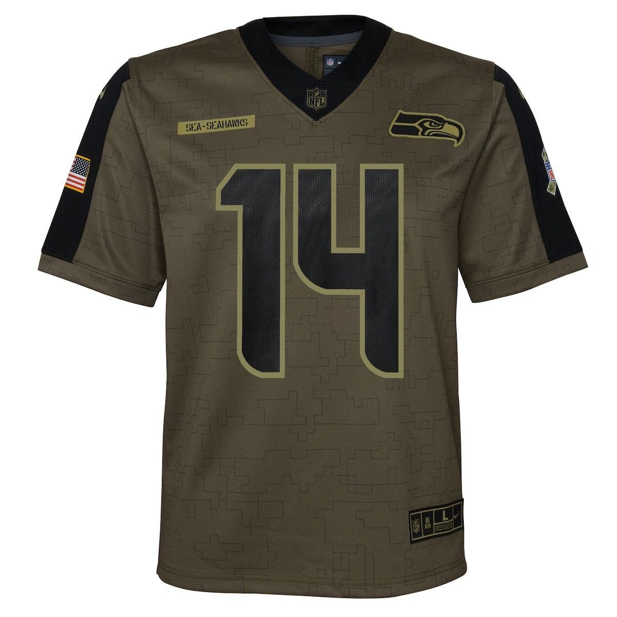 metcalf salute to service jersey