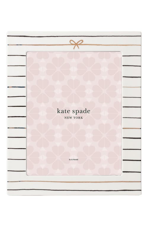 Kate Spade New York a charmed life 8x10 picture frame in White Tones at Nordstrom