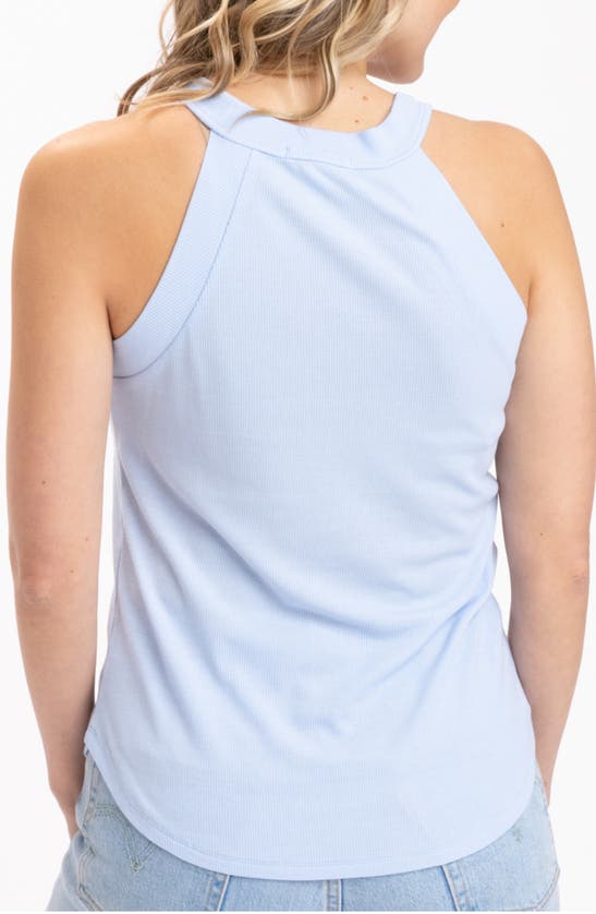Shop Threads 4 Thought Maresia Feather Ribbed Tank In Dewdrop