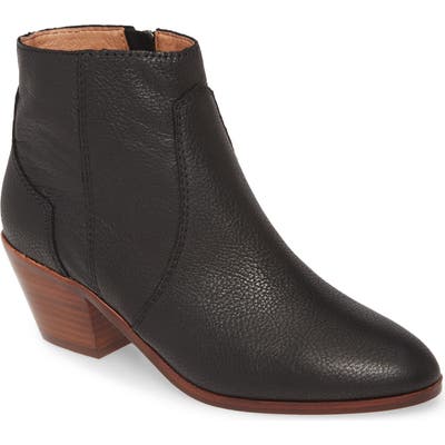 Madewell The Western Leather Boot, Black
